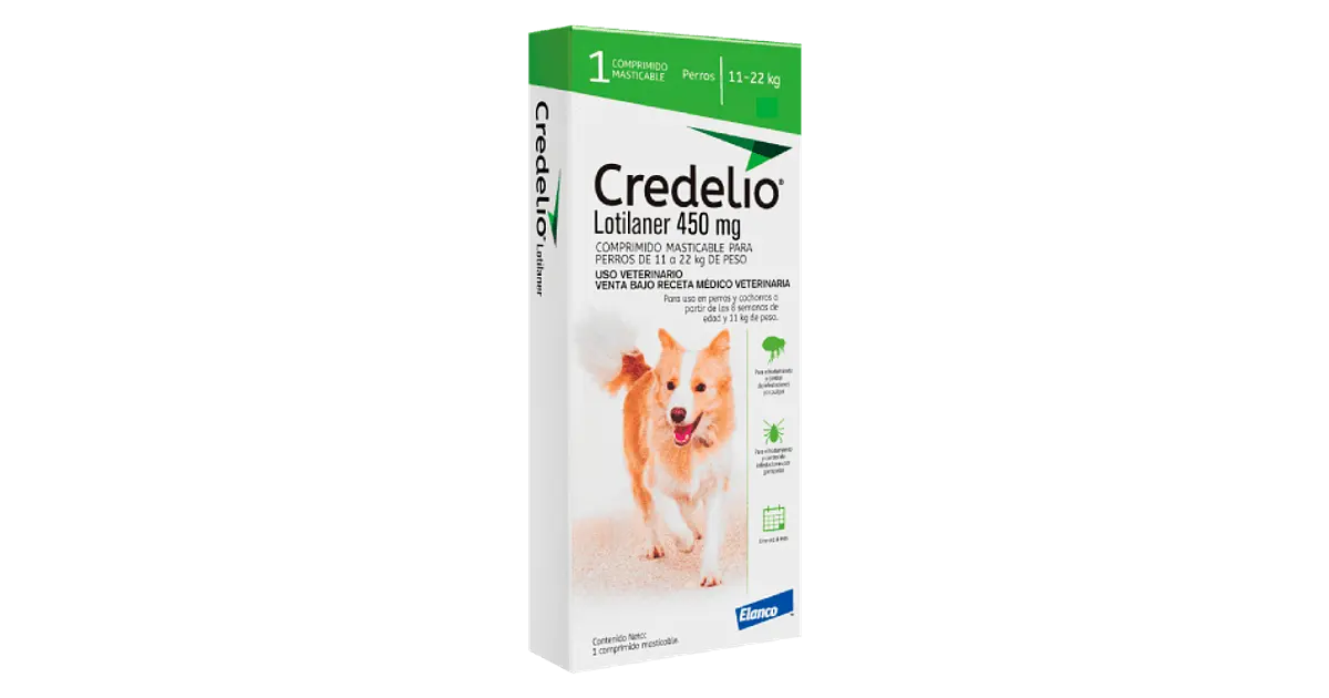 CREDELIO 450 mg caini 11 - 22 kg